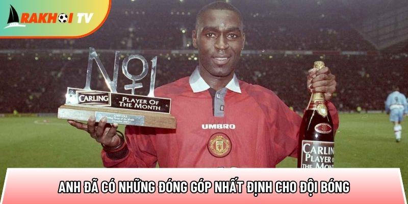 anh da co nhung dong gop nhat dinh cho doi bong Sao chep